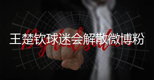 王楚欽球迷會解散微博粉絲群，球迷反應與未來發展解析