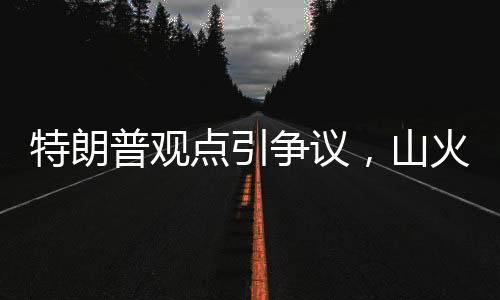 特朗普觀點(diǎn)引爭議，山火災(zāi)區(qū)影響嚴(yán)重性超越核武襲擊