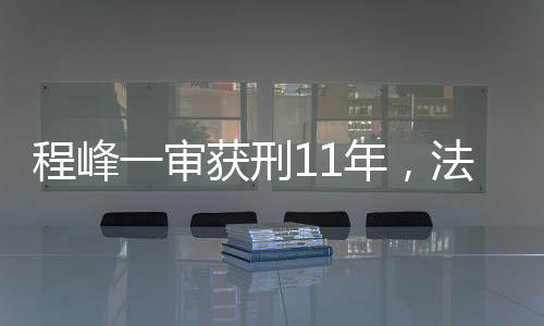 程峰一審獲刑11年，法律為公正守護，公正為民眾心聲