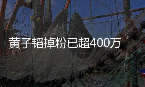 黃子韜掉粉已超400萬，社交時代的流量風波揭秘